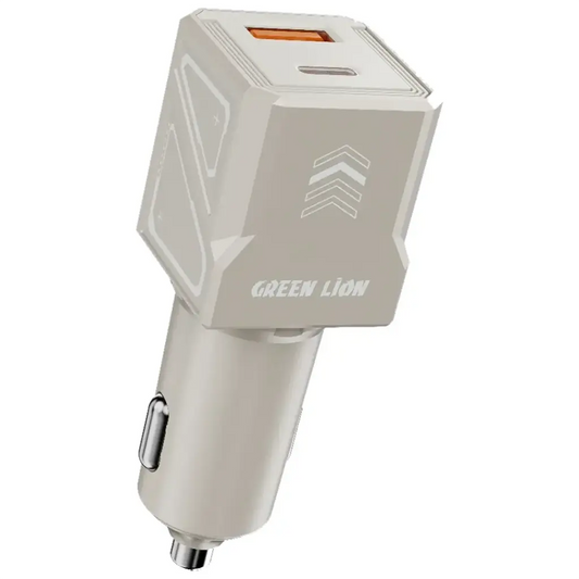 Green Lion Dual Volt Car Charger 60W - Titanium
