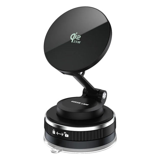 Green Lion Mag Volt Car Charger & Phone Holder - Black