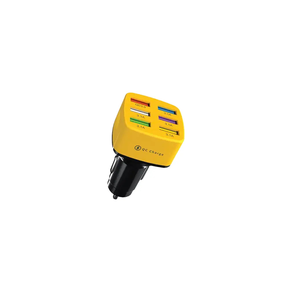 Green Lion GCC-06 Multiport PD Car Charge - Yellow