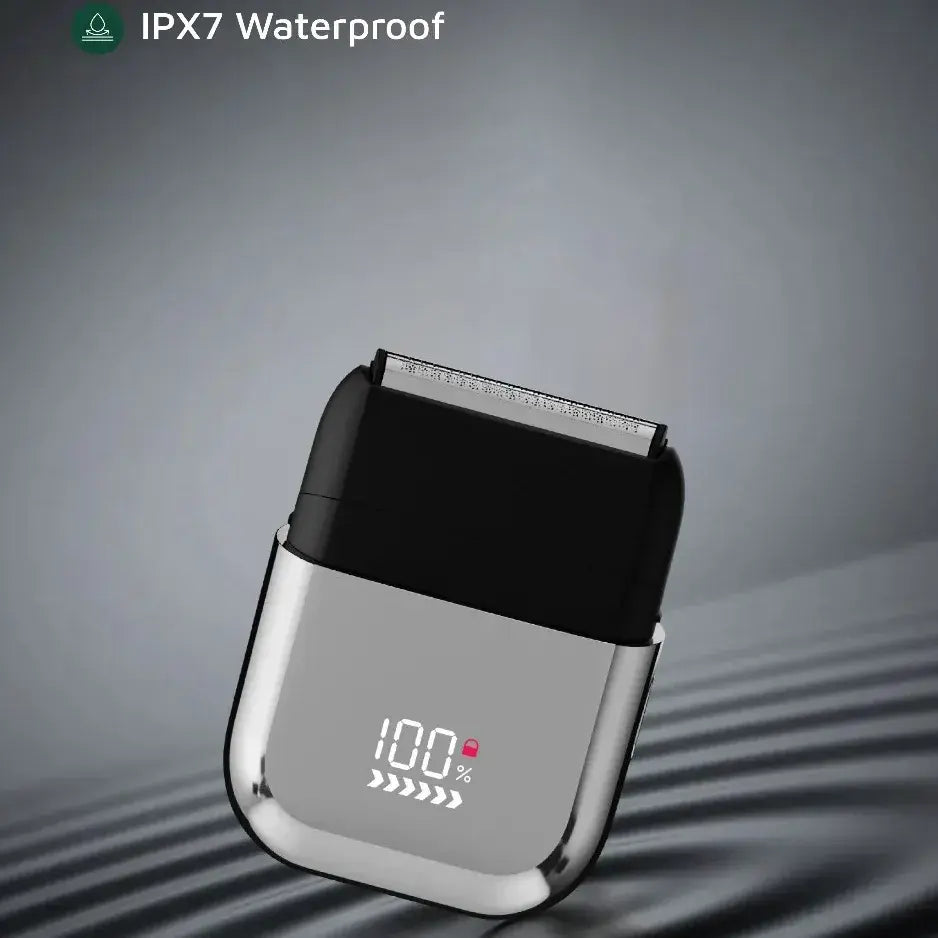 ماكينة حلاقة للرجال من جرين ليون X للاستخدام الرطب والجاف - فضي