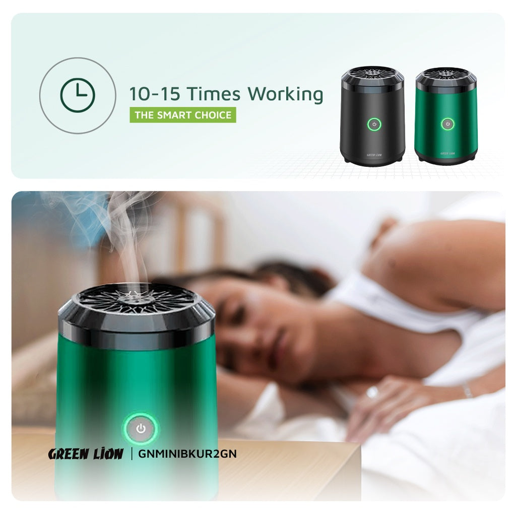 Green Lion Mini Bakhour Lite High Quality Incense Burner