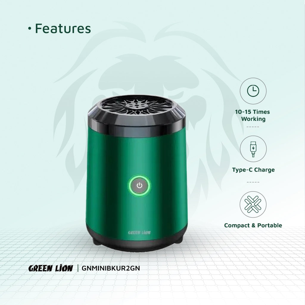 Green Lion Mini Bakhour Lite High Quality Incense Burner