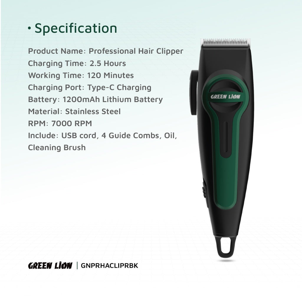 Green Lion Professional Hair Clipper