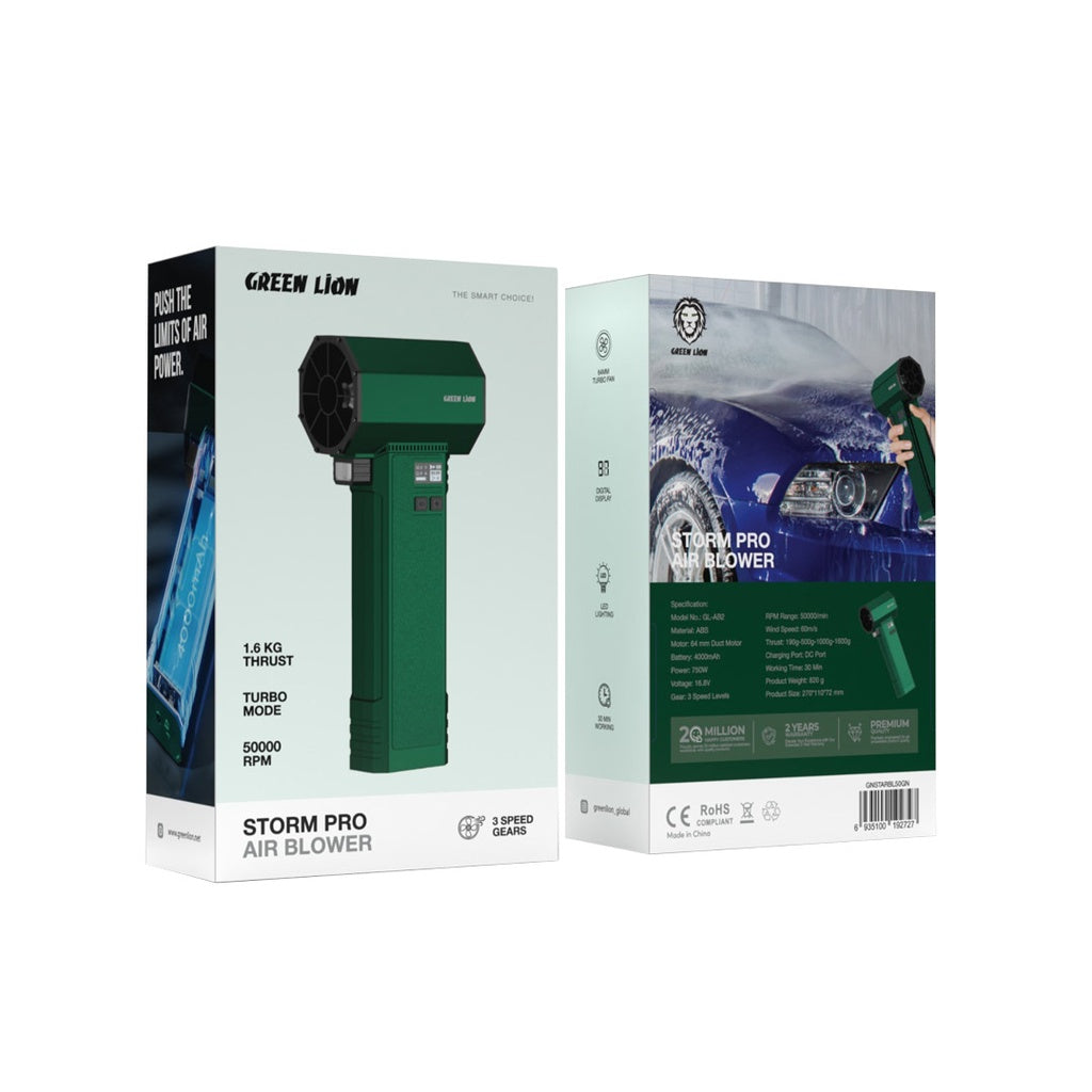GREEN LION STORM  PRO AIR BLOWER -GREEN