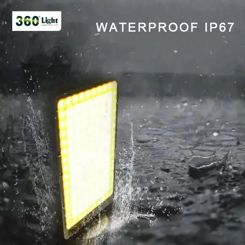 360Light TM-09 COB LED Camping Lantern – Portable Waterproof IP67 Outdoor Light with Magnetic Base – 900 Lumens Dual Color Camping, Fishing & Work Lamp