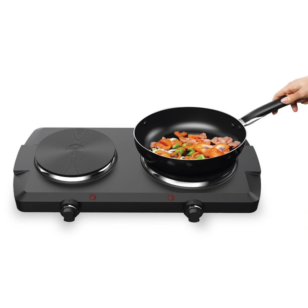 Green Lion Portable Dual Electric Stove 2500W -Black