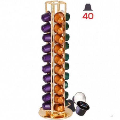 40 Nespresso capsules stand