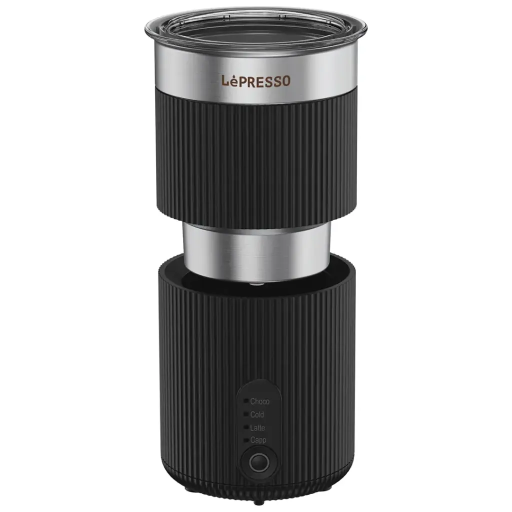 رغوة الحليب الساخنة والباردة من ليبريسو فوم فليكس - أسود