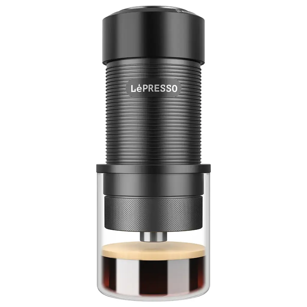 ماكينة صنع الاسبريسو بالضغط اليدوي من ليبريسو - اسود