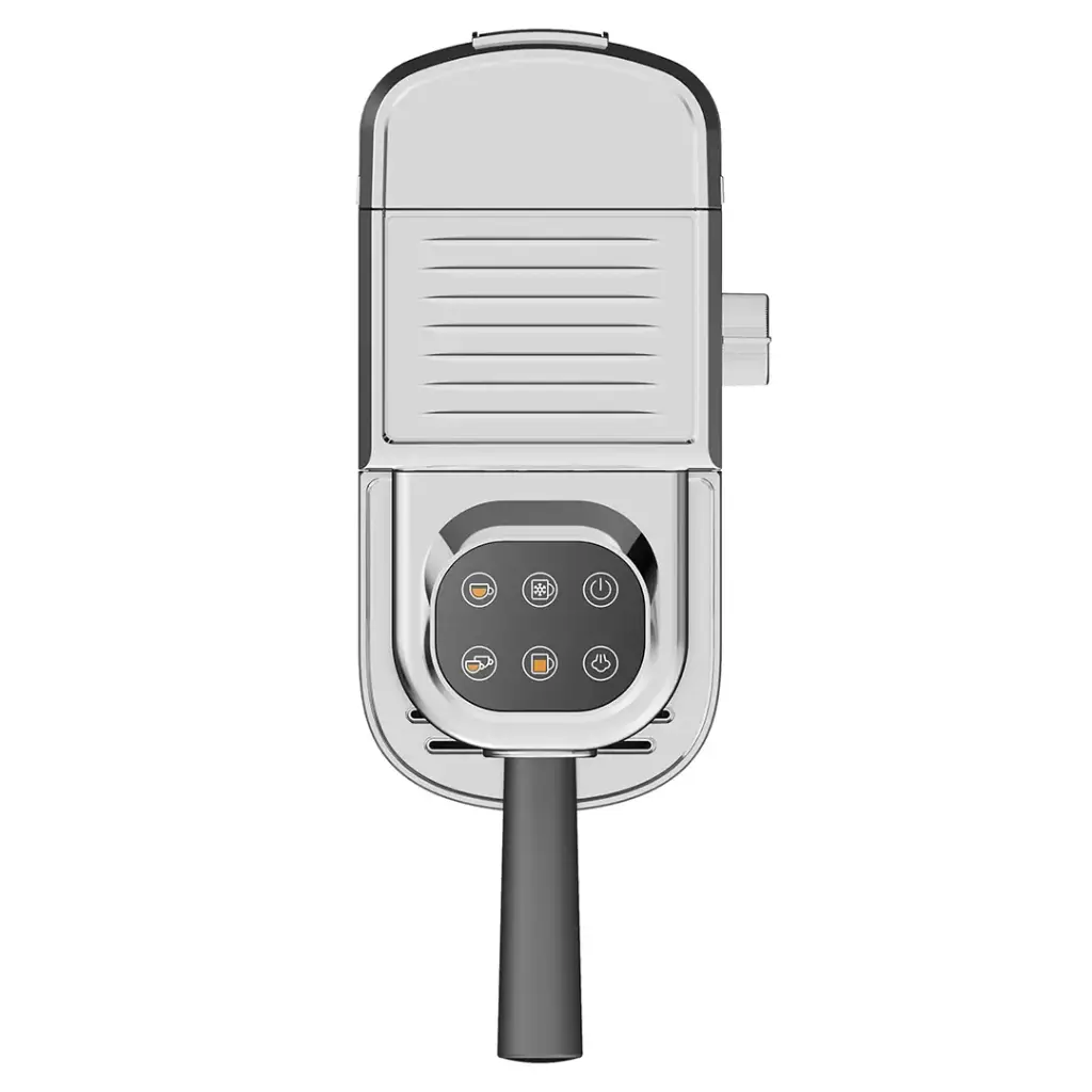 LePresso Hot & Cold Espresso Maker with Steam Wand and Pressure Gauge - Gray