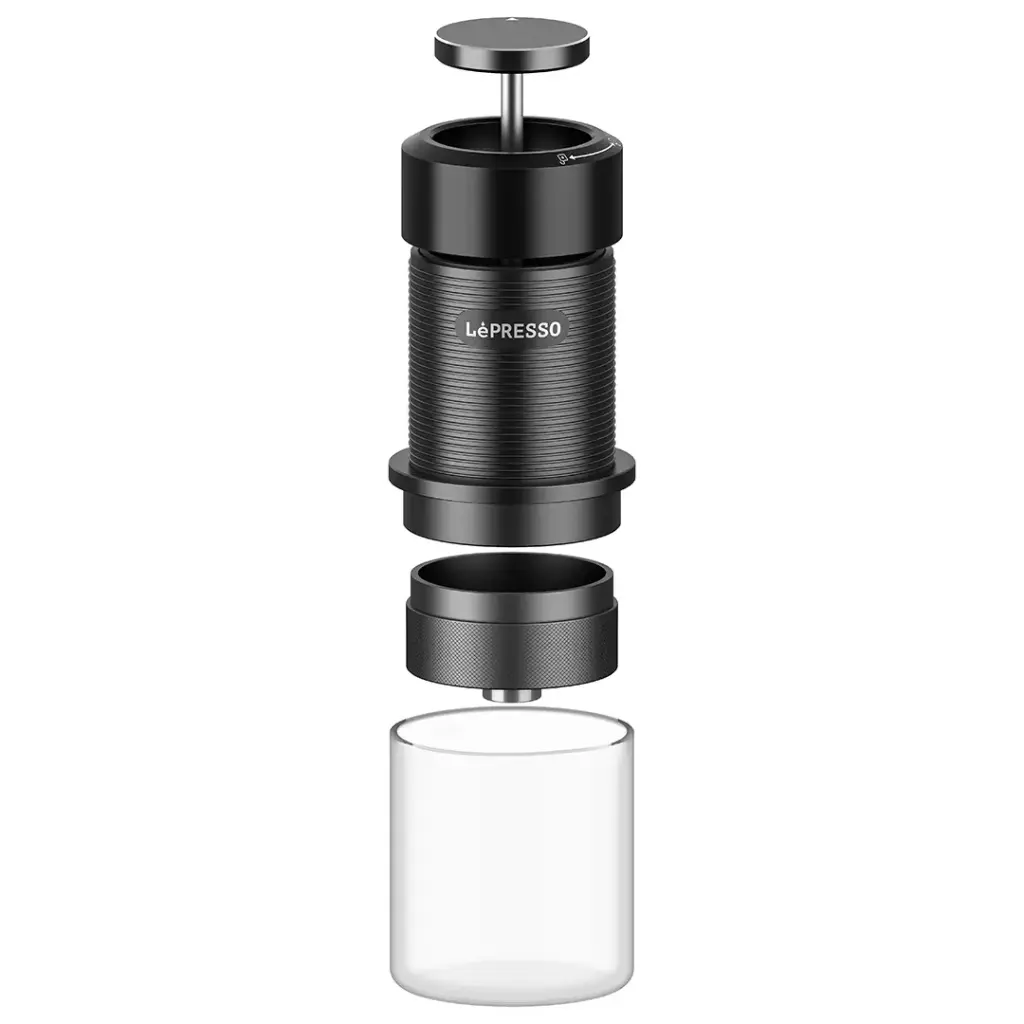 ماكينة صنع الاسبريسو بالضغط اليدوي من ليبريسو - اسود