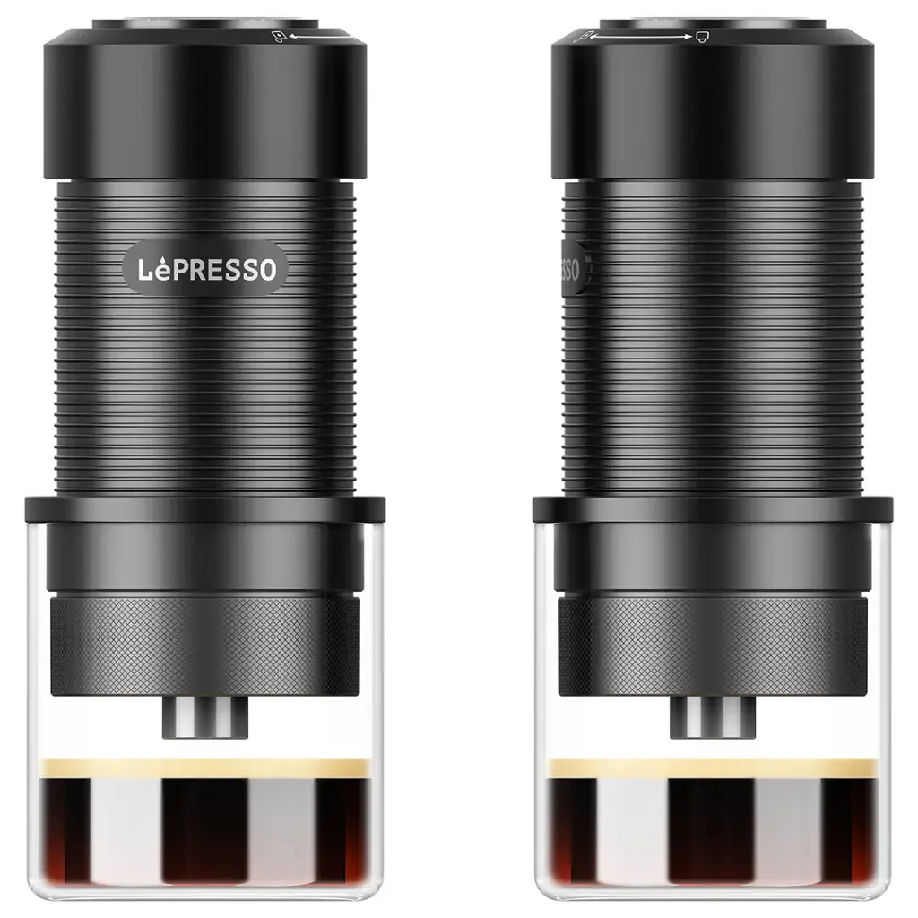 ماكينة صنع الاسبريسو بالضغط اليدوي من ليبريسو - اسود