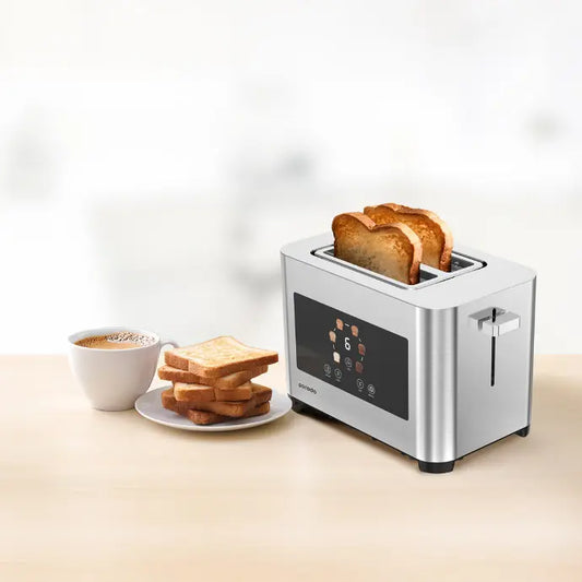 PRODO LIFE STYLE 2 SLICE DIGITAL POP UP TOASTER