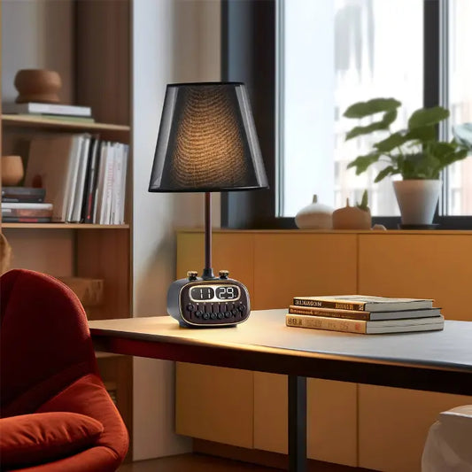 PORODO RETRO DESK LAMP WITH BLUETOOTH SPEAKER