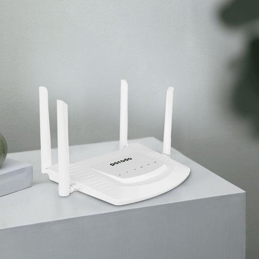 Porodo High-Speed 4G Router 300Mbps - White