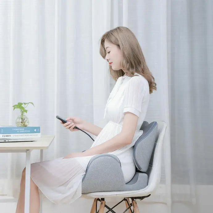 Porodo LifeStyle Massage Cushion - Grey