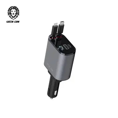 RETRACTABLE 50W CAR CHARGER