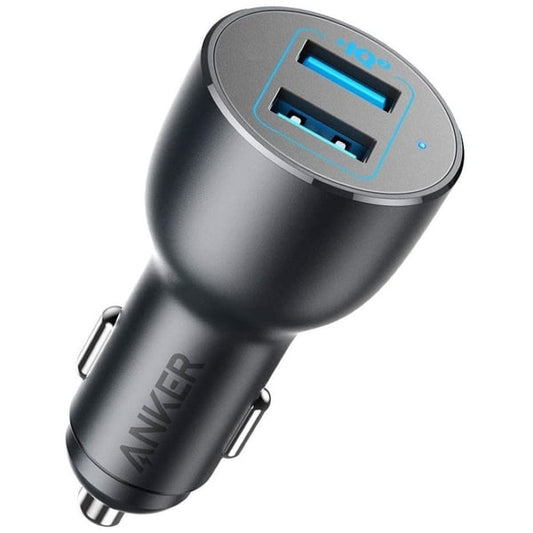 Anker PowerDrive III 2-Ports 36W Alloy - Black