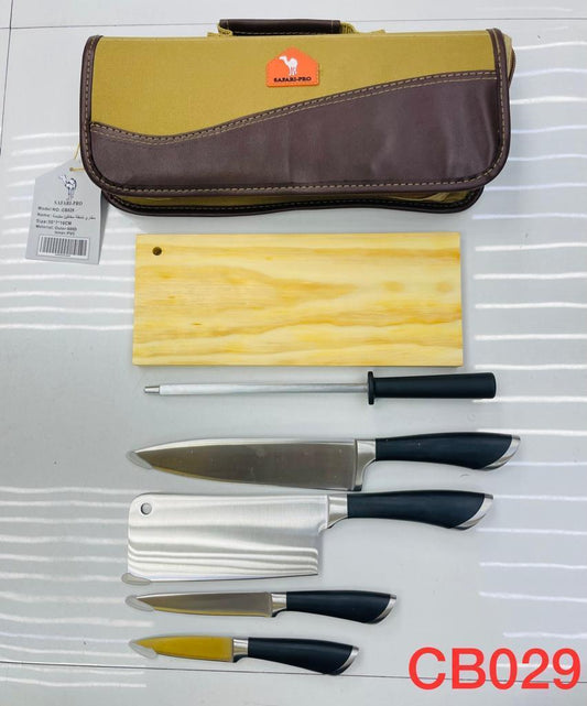 CAMPING BAG KNIFE SET