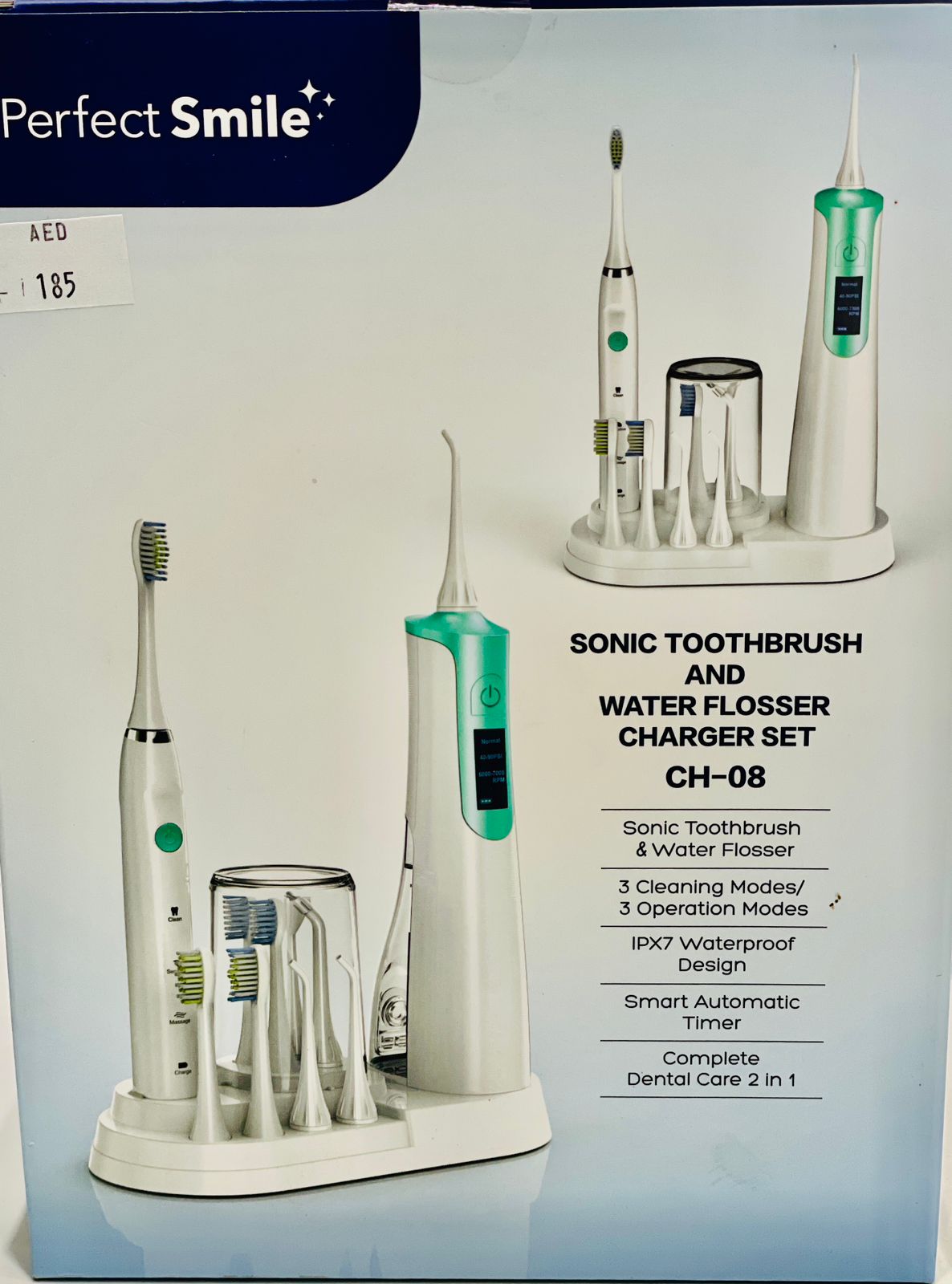 PERFECTSMILE TOOTH BRUSH AND WATER FLOSSER