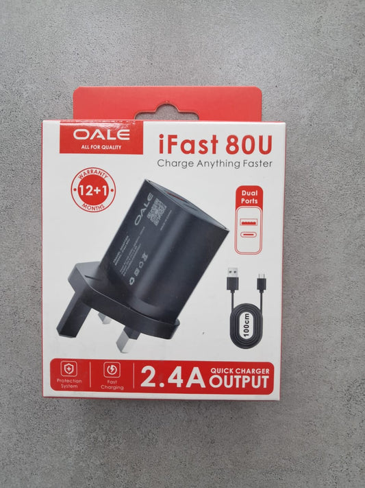 OALE CHARGER KIT 80U LIGHTNING