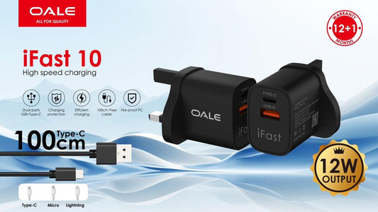 OALE I FAST 10 FAST CHARGER LIGHTNING