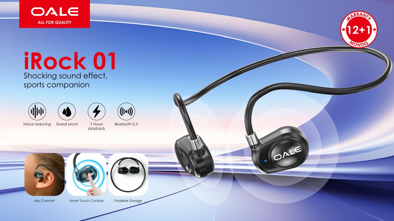 OALE I ROCK 1 WIRLESS BLUETOOTH HEADSET