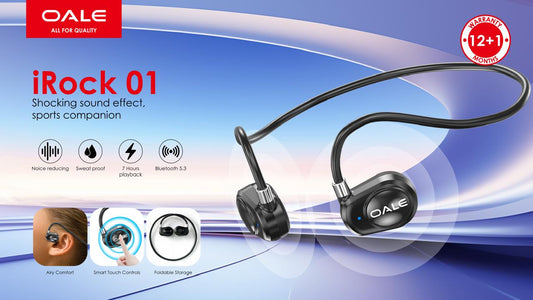 OALE I ROCK 1 WIRLESS BLUETOOTH HEADSET
