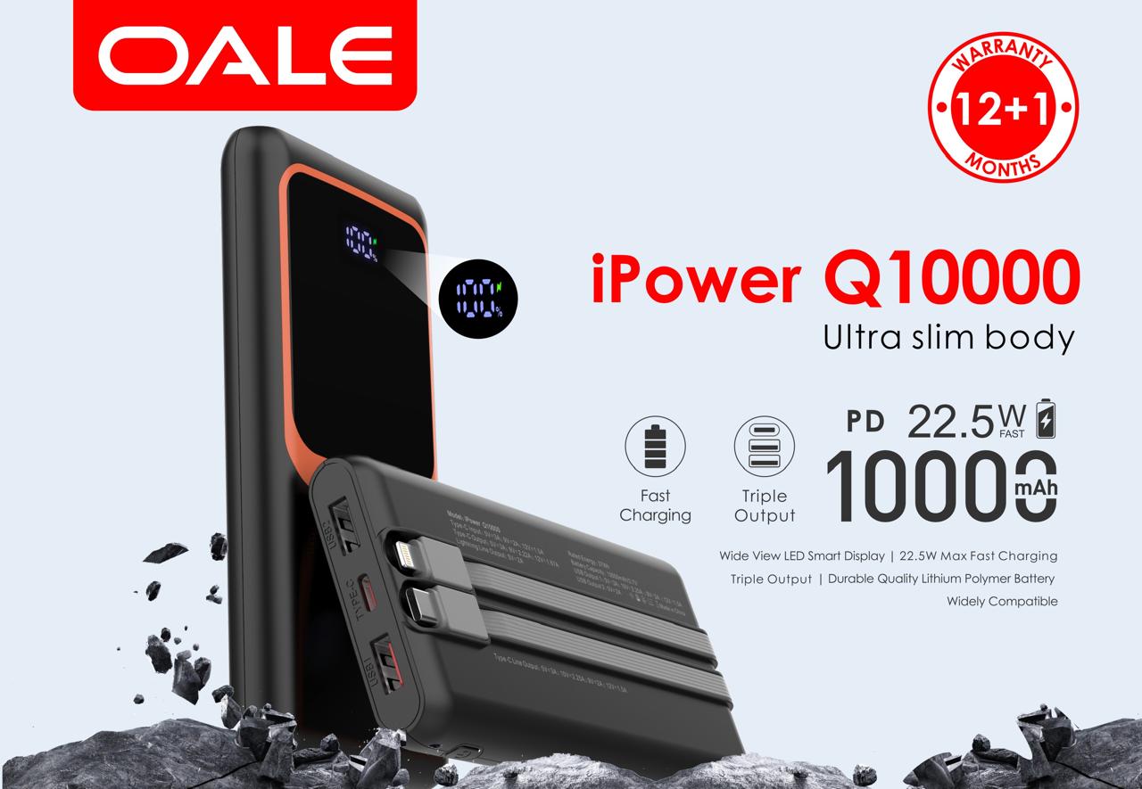 OALE  POWER BANK Q-10000