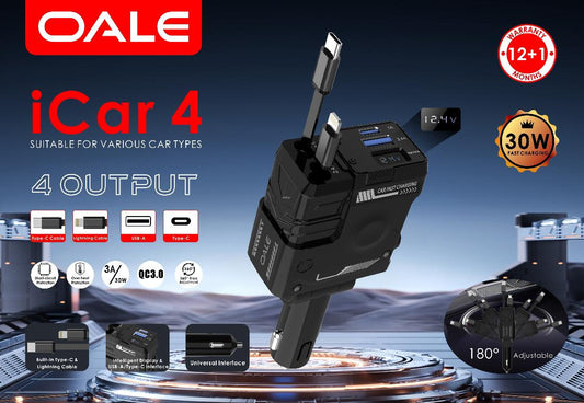 OALE I CAR 4 CAR CHARGER