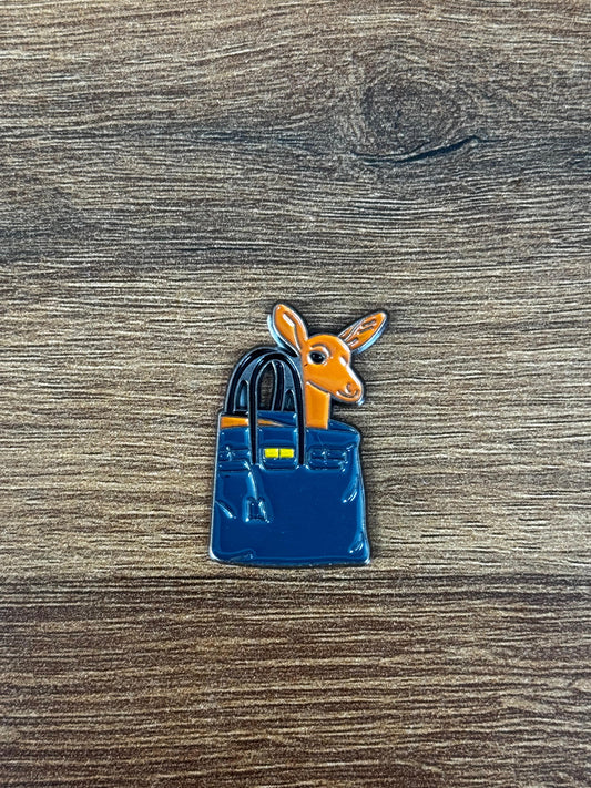 Badge Deerbag blue