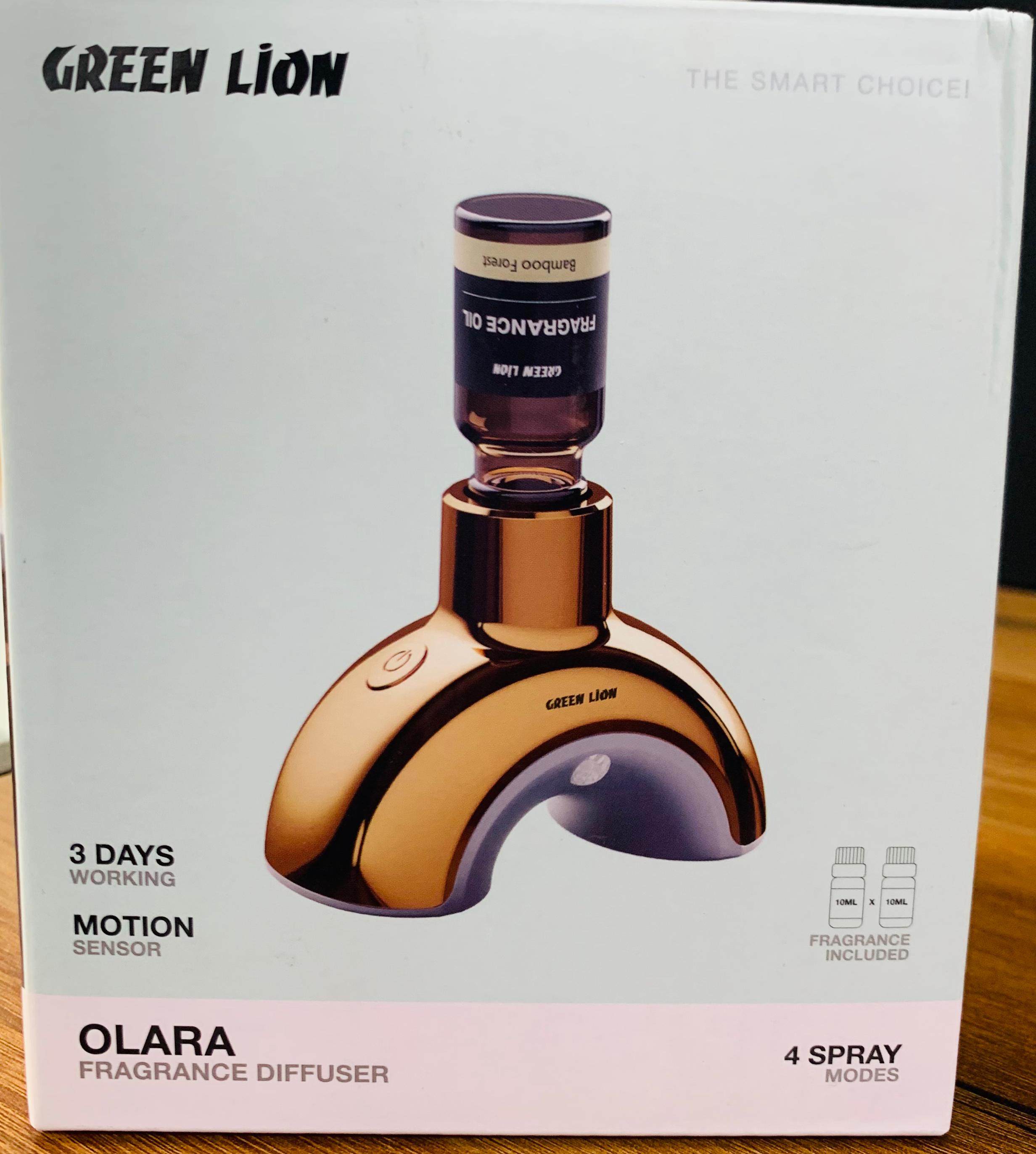 Green Lion Olara Fragrance Diffuser - Gold – SHARK GENERAL TRADING