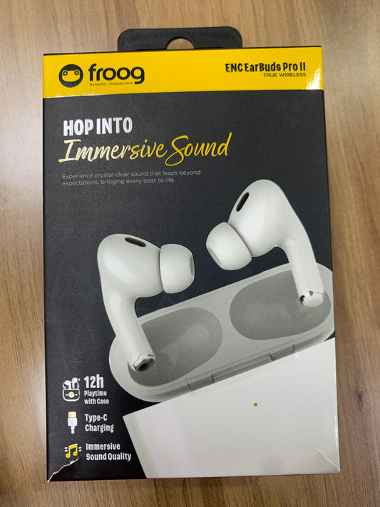 Froog ENC Earbuds pro 2  true wireless