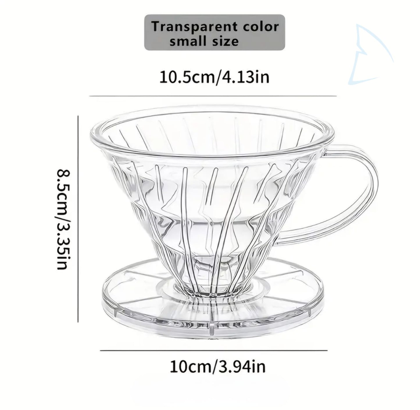 Transparent Color Round Base
