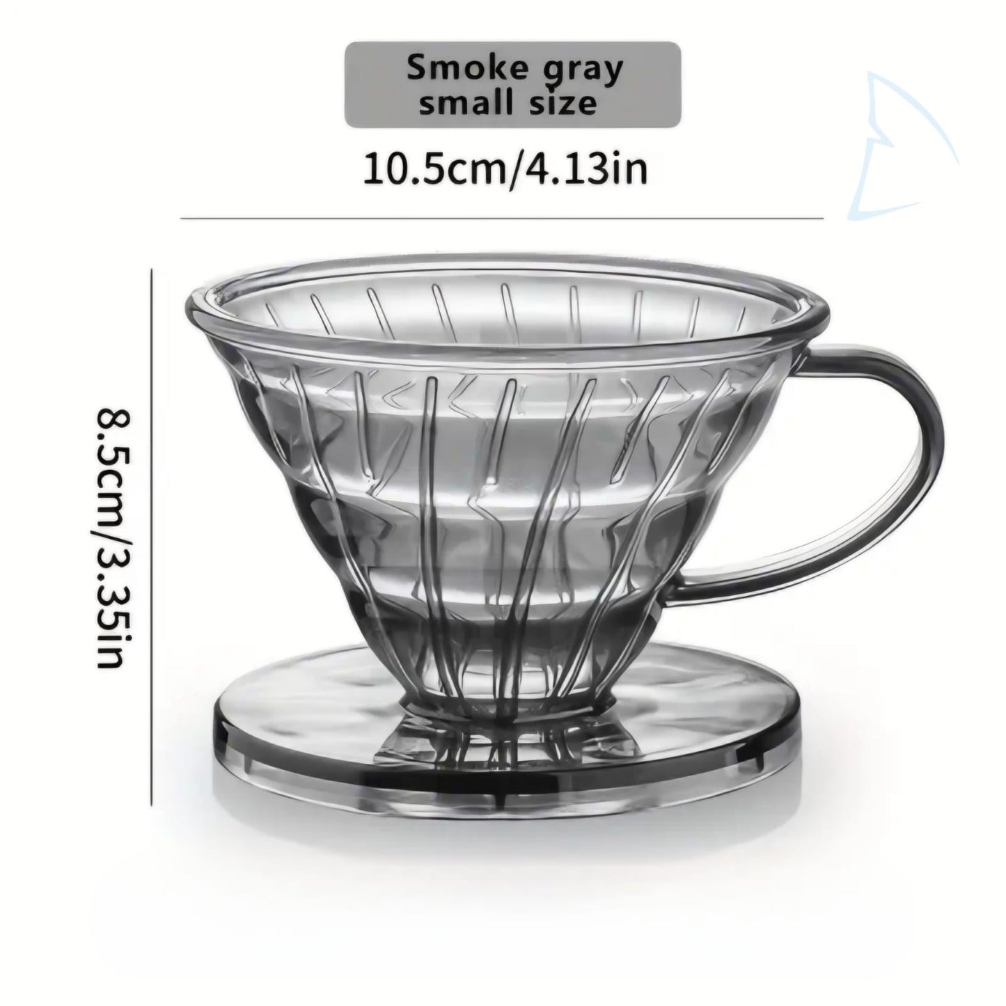 Smoky Gray- Round Base