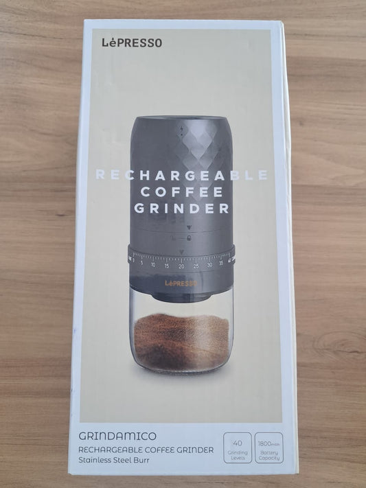 Lepresso Rechargeable Coffee Grinder