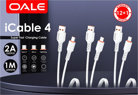 OALE I CABLE  4 CHARGING CABLE USB TO C