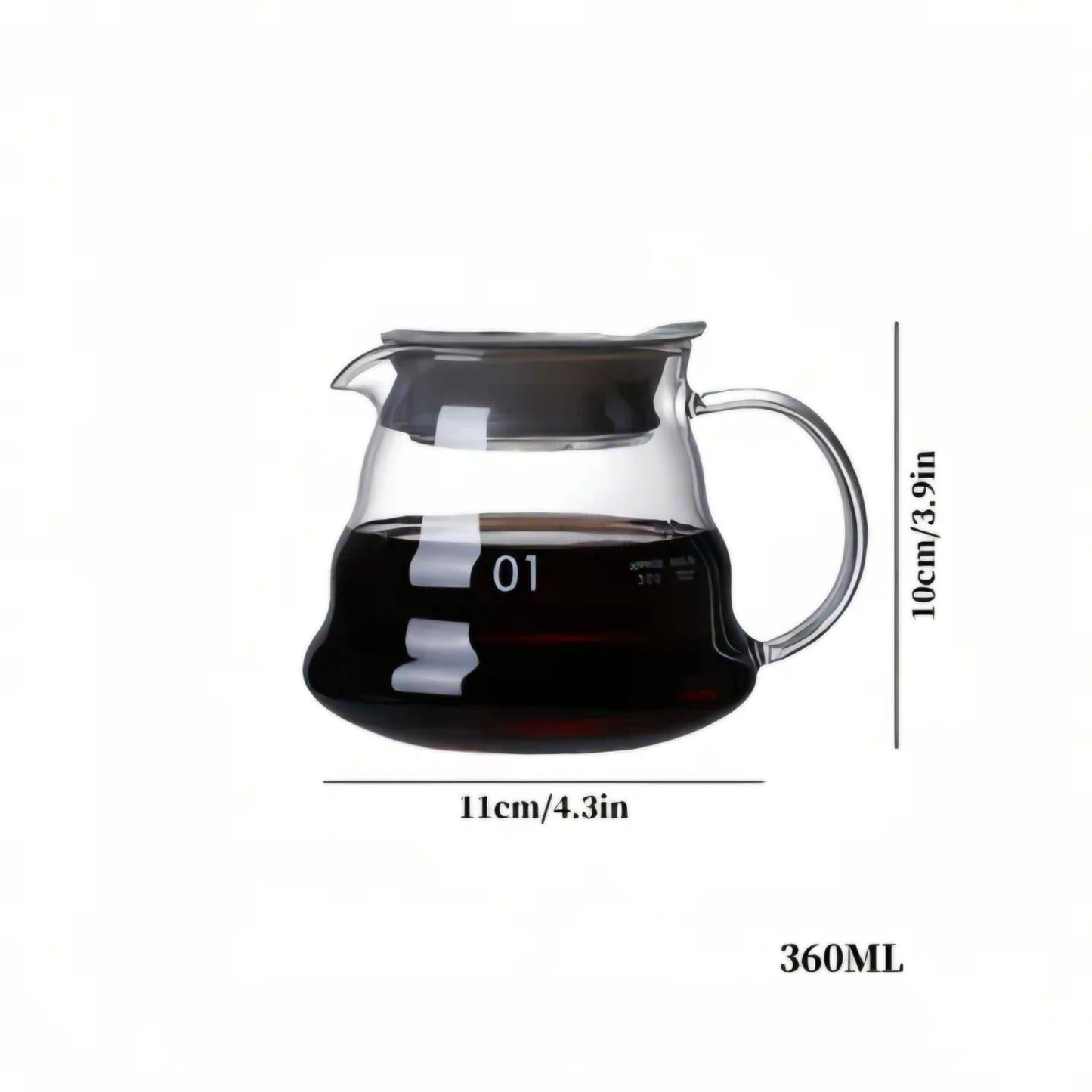 Transparent Coffee pot