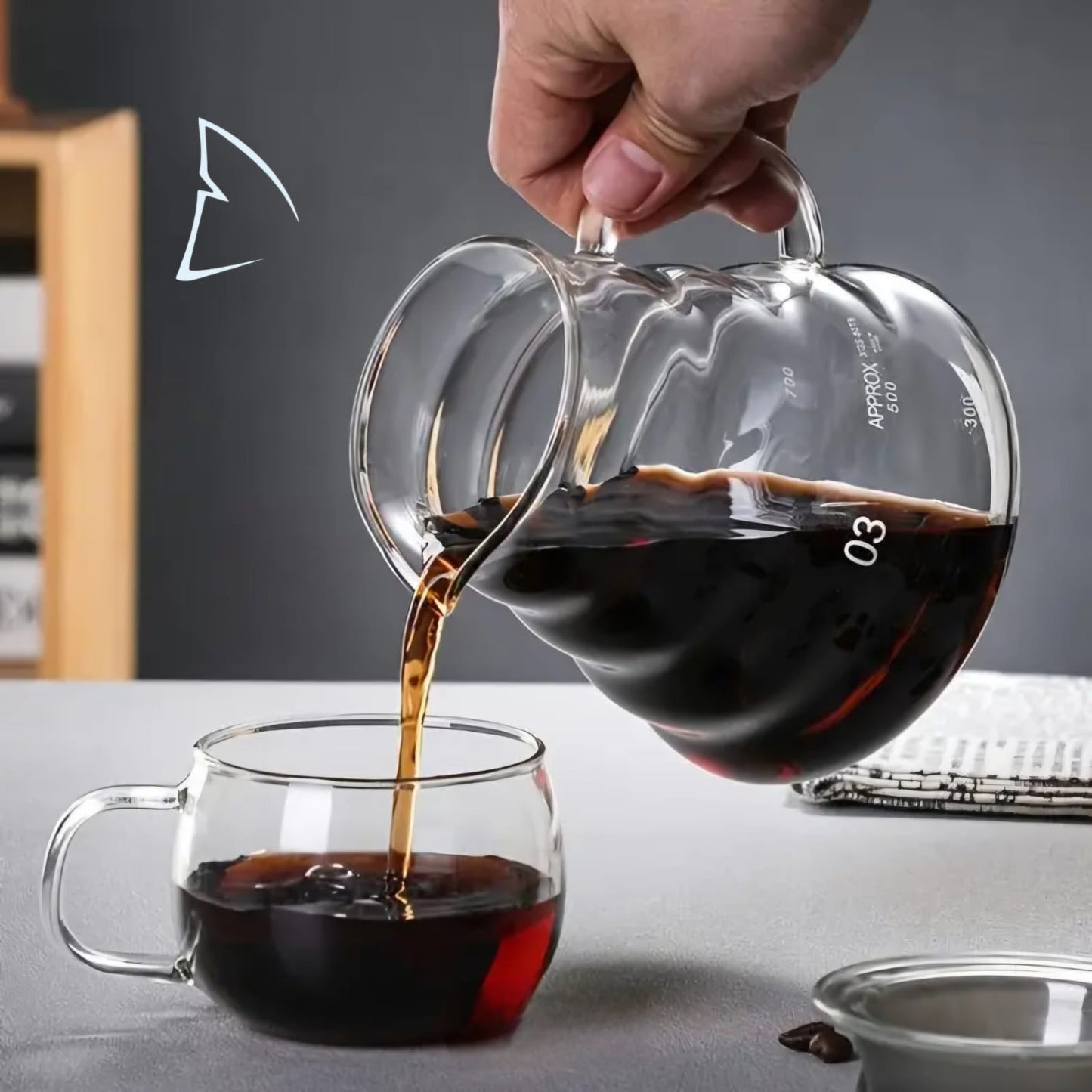 Transparent Coffee pot