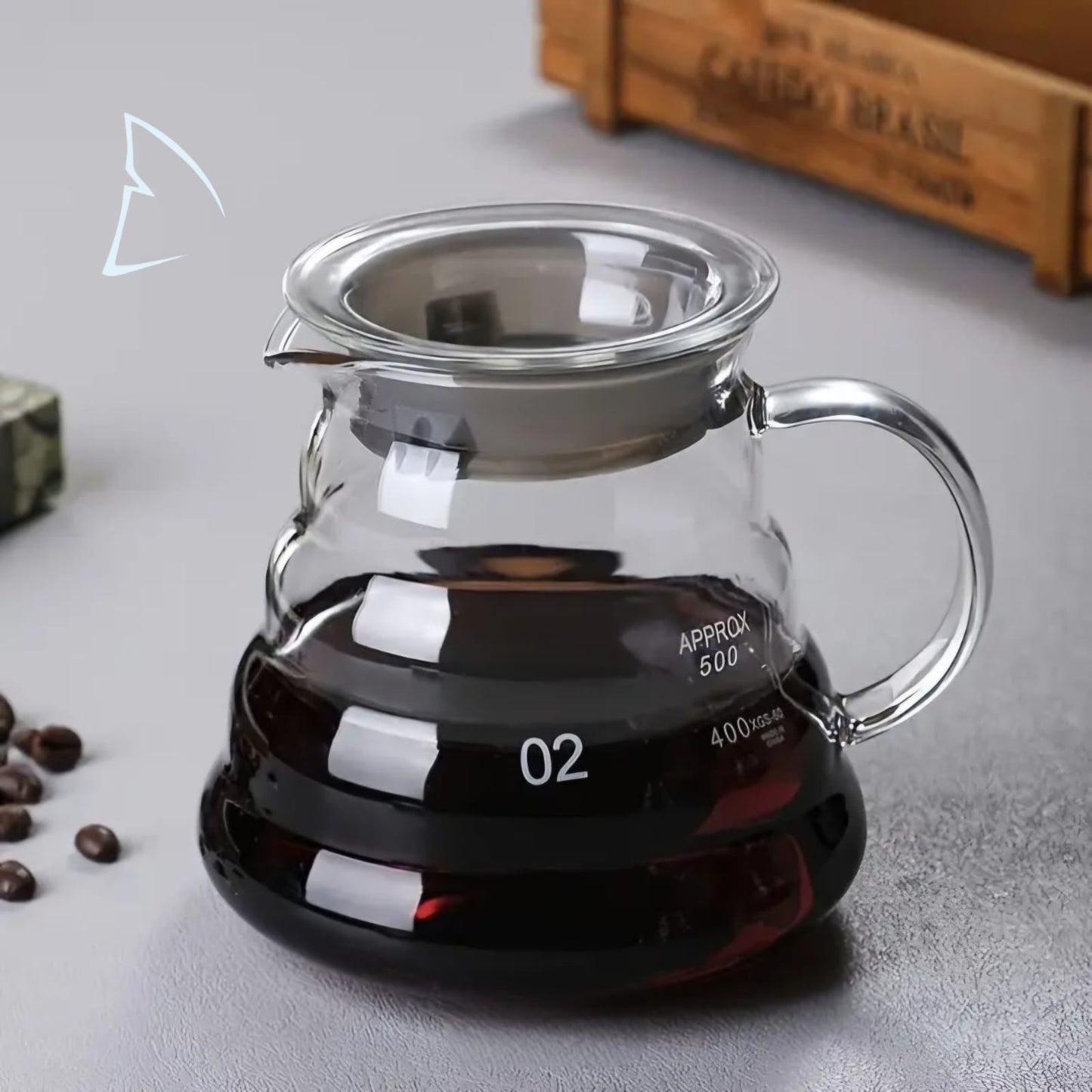 Transparent Coffee pot