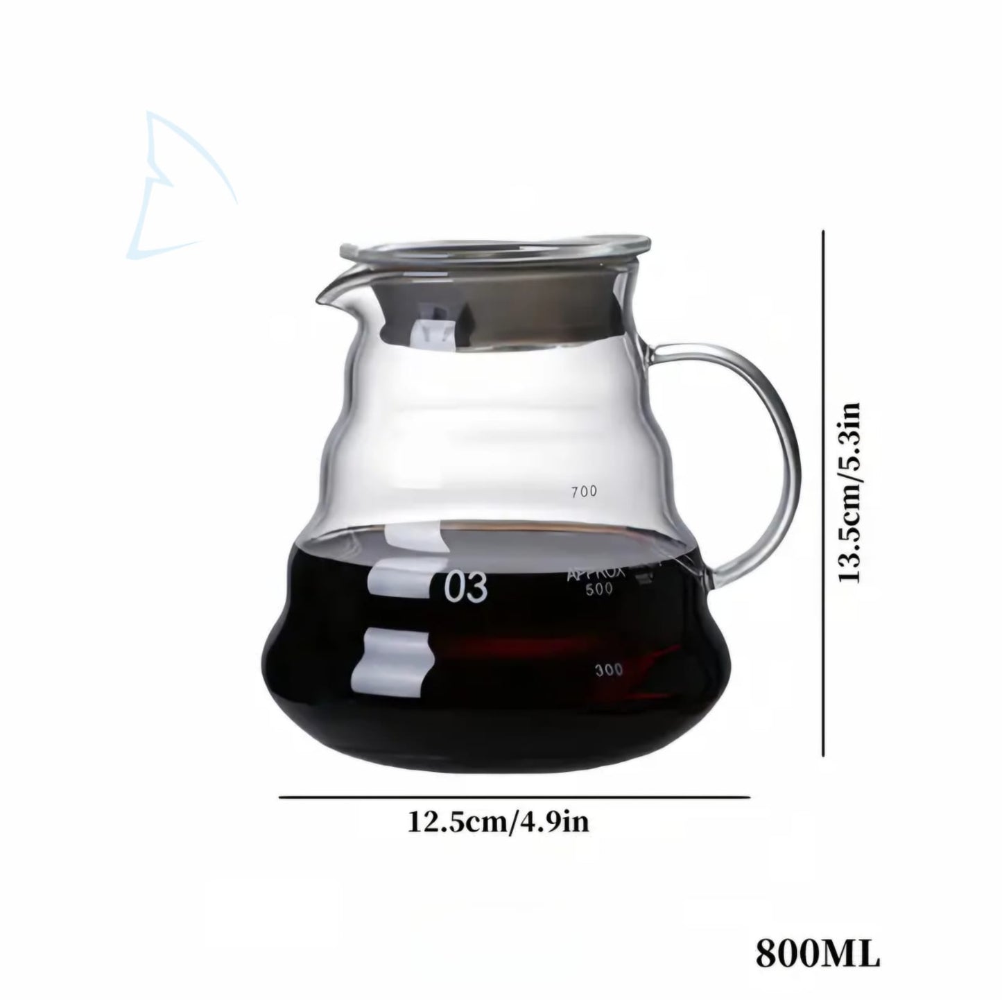 Transparent Coffee pot