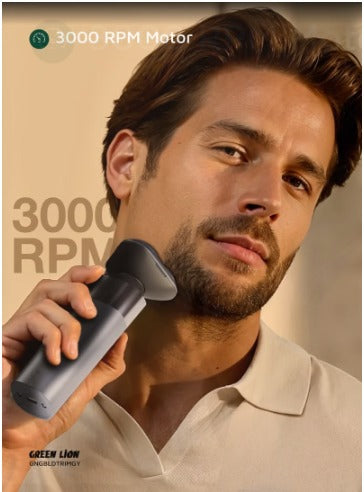 Green Lion G-Blade Hair & Nose Trimmer-Shaver - Gray