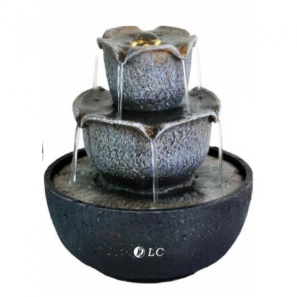 An elegant decorative fountain from DLC, operating on electricity, model DLC-31046