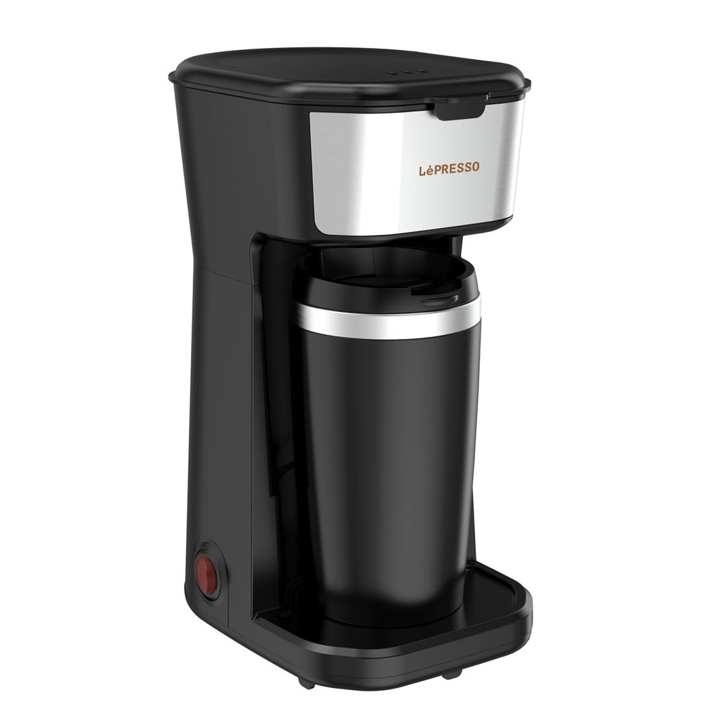 INSTANT COFFEE BREWER WITH  TRAVEL MUG