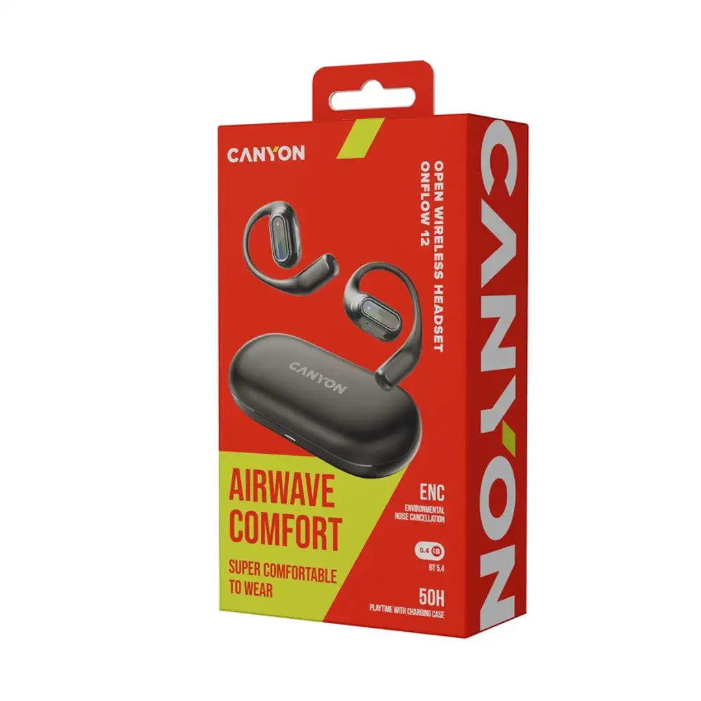 CanYon Open Wireless Headset OnFlow 12- Black