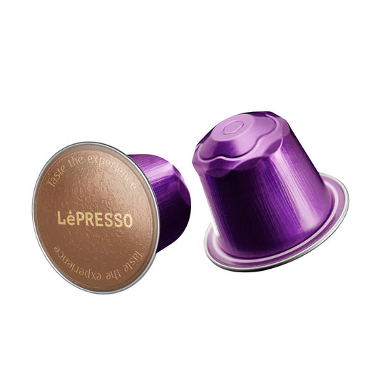 LePresso Aluminum capsules for Nespresso Blended 10pc - Intenso( انتينسو )