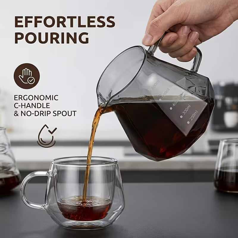 Pour Over Coffee Maker Set with Coffee Spoon
