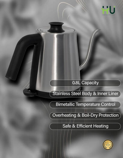 HU Gooseneck Electric Kettle