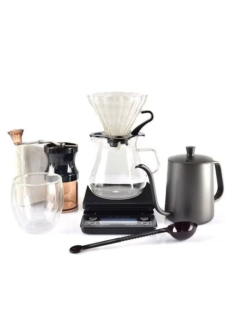 V60 Pour Over Coffee Maker Set Coffee Kettle Scale