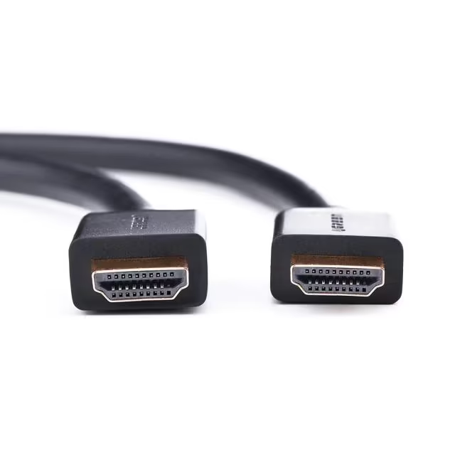 UGREEN HDMI 4K 2M Cable with Signal Booster, Gold-Plated, Black | HD104-10107B